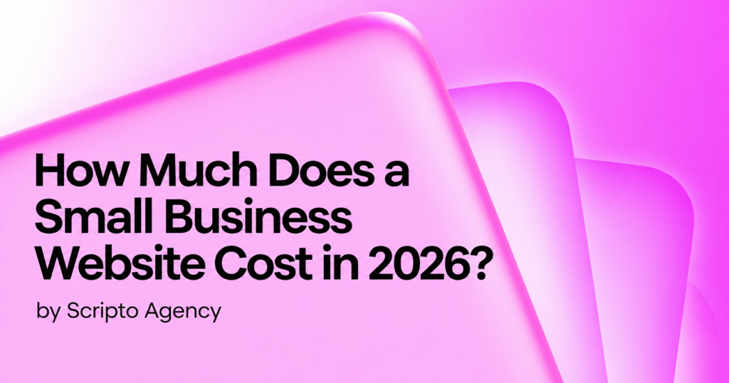 How much does a small business website cost in 2026