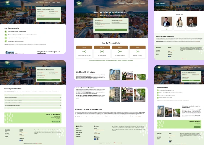 Real estate agent website design that gets you leads - professional WordPress website for realtors